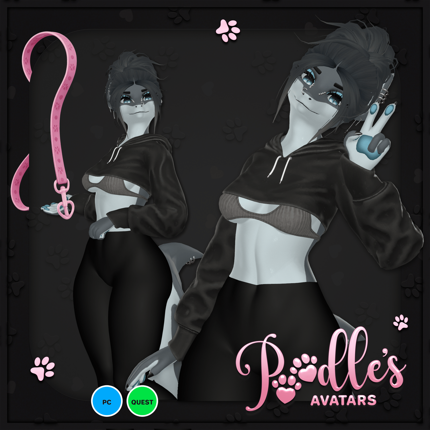 ♥ Stella | PC & Quest | Shark Furry ♥