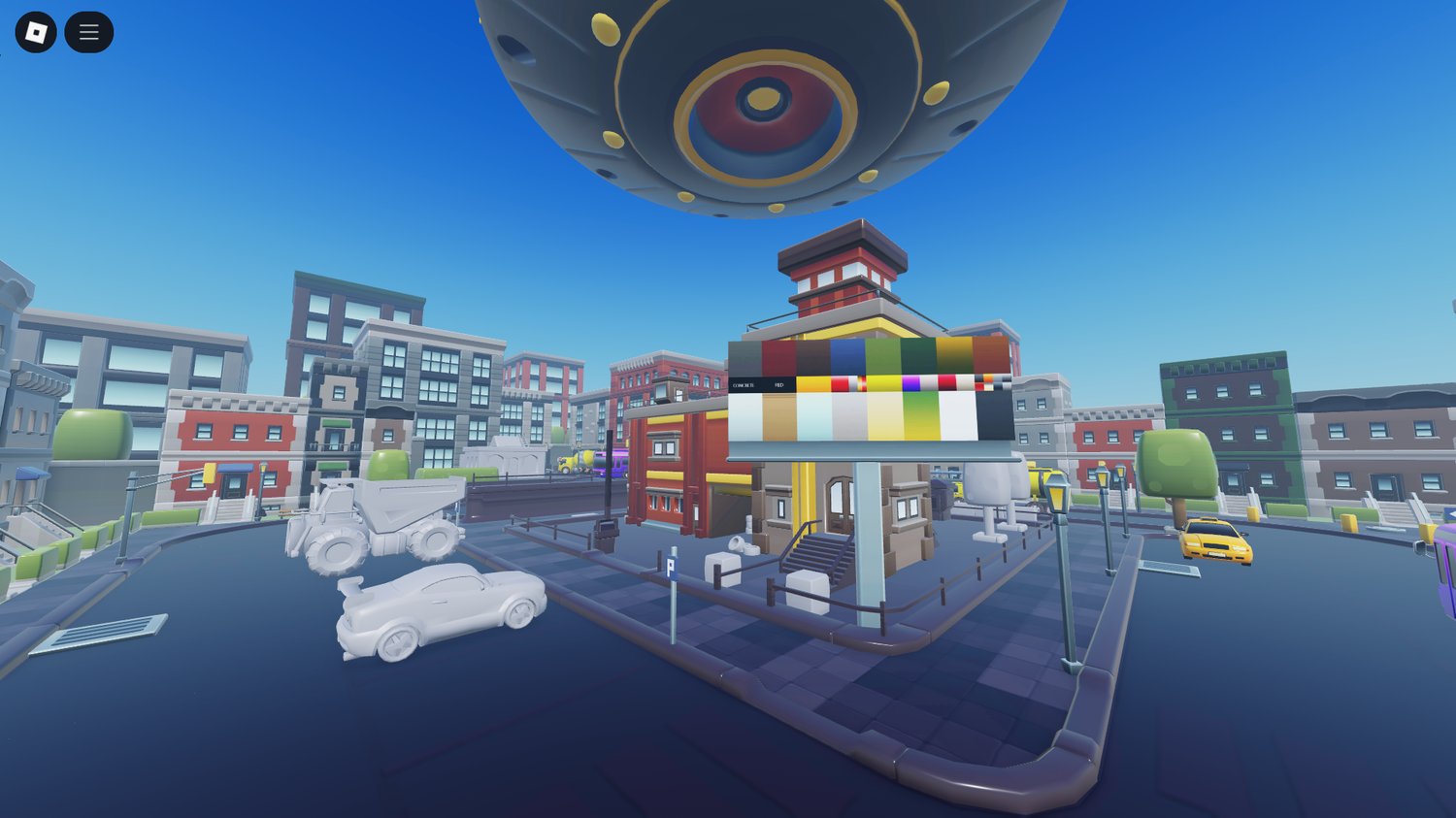 Optimized low-poly world for Roblox developers