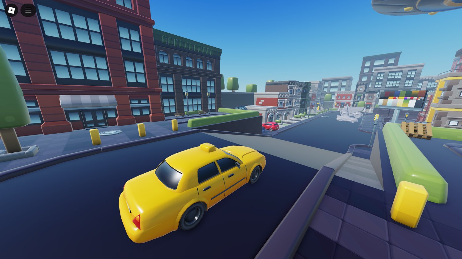 Low-poly Roblox map optimized for performance