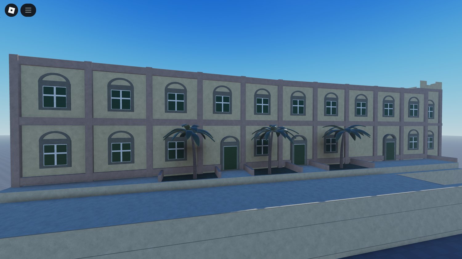 Roblox building asset with realistic textures