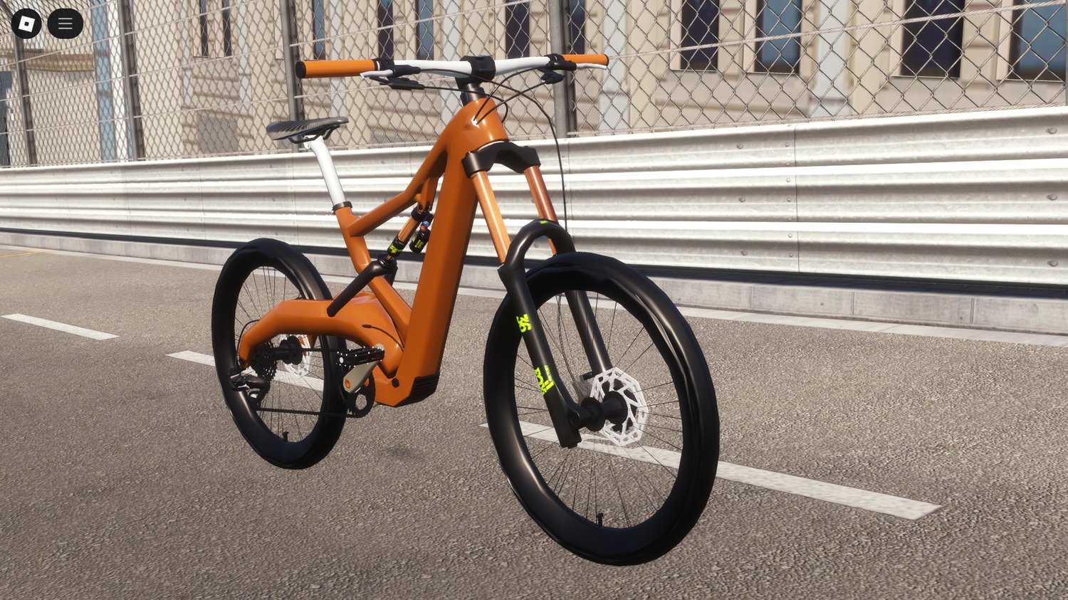 Realistic VTT bike model for Roblox maps