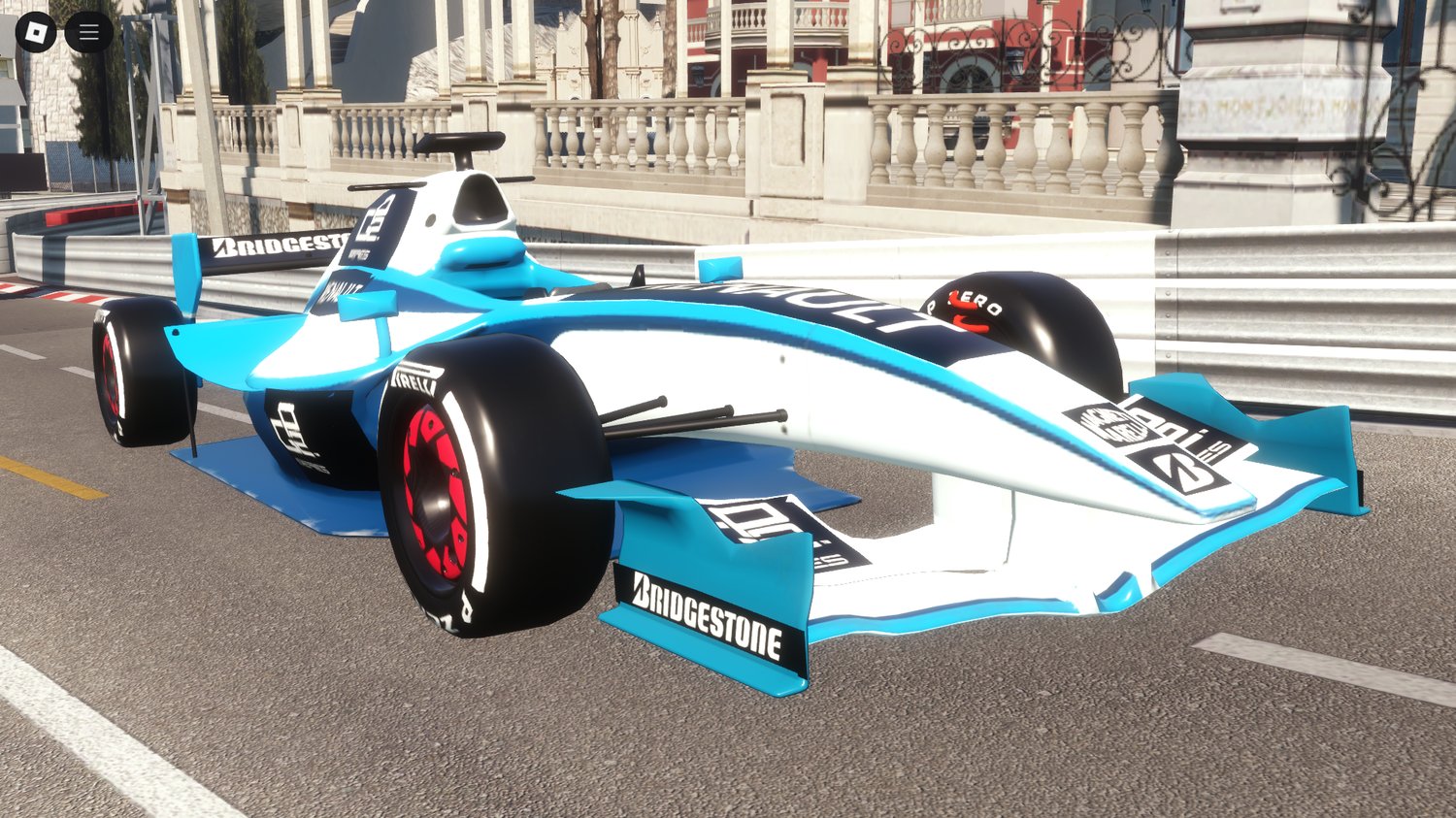 Fully driveable Dallara GP209 F1 car in Roblox