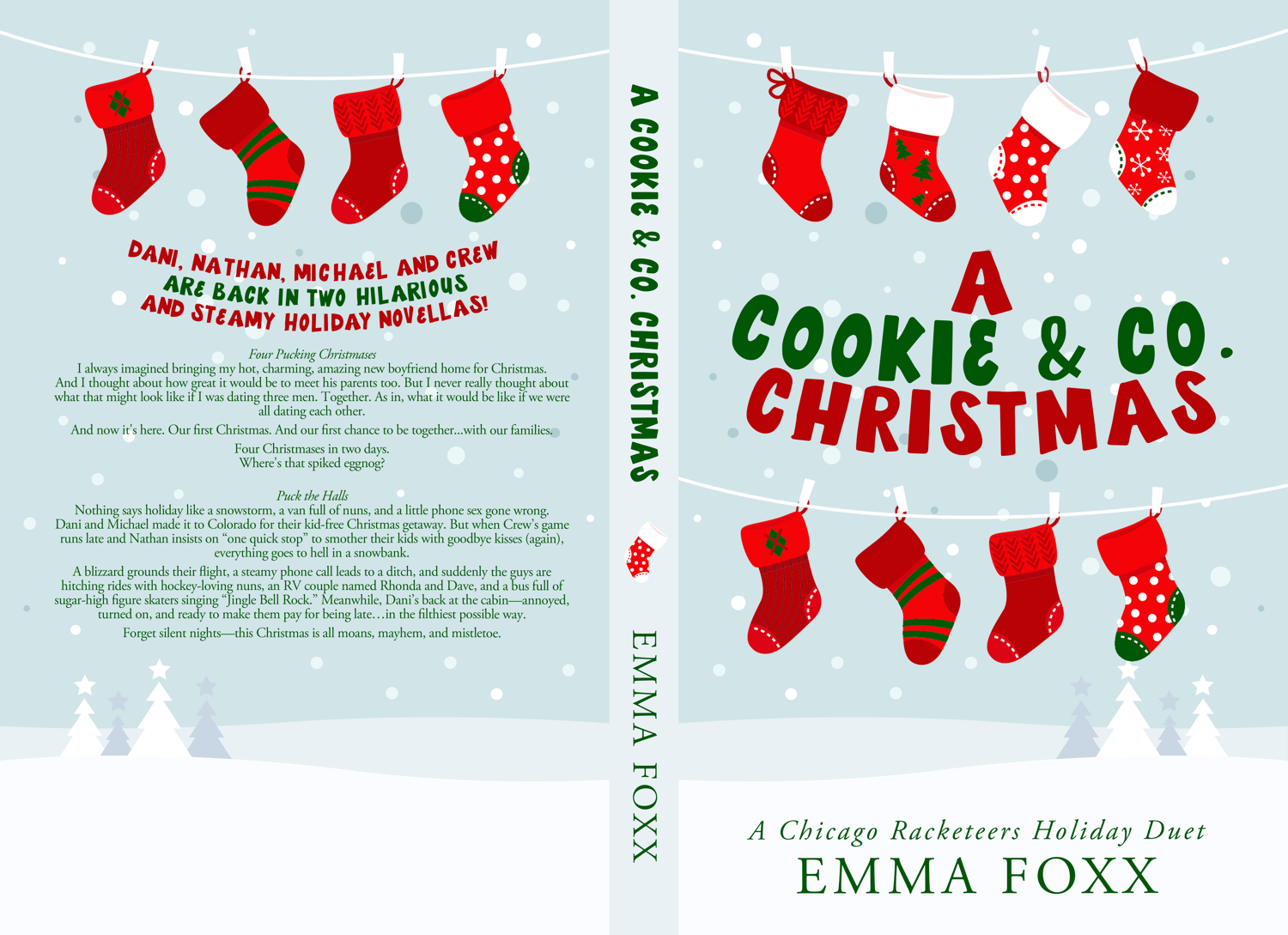 A Cookie & Co. Christmas Wrap Cover