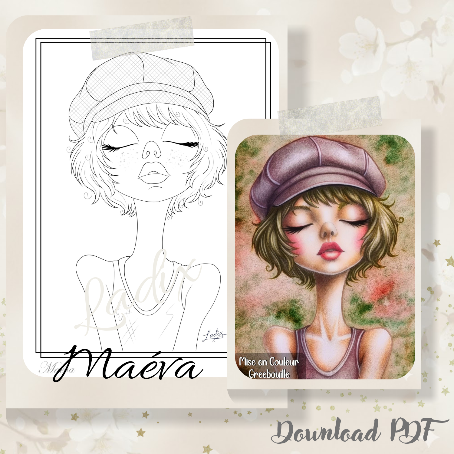 coloriage personnalisé – à imprimer