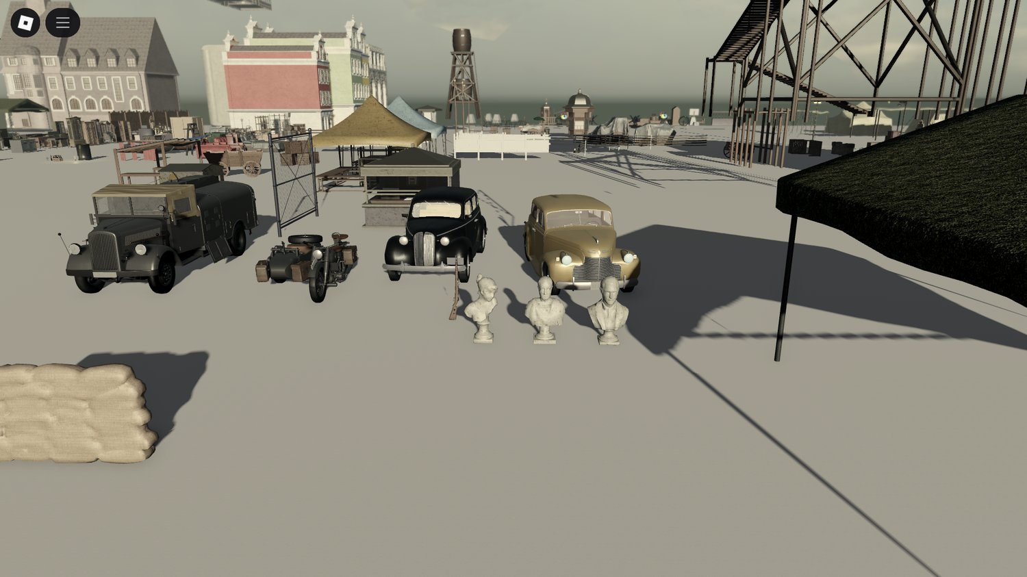 Forest and rural terrain design for roleplay