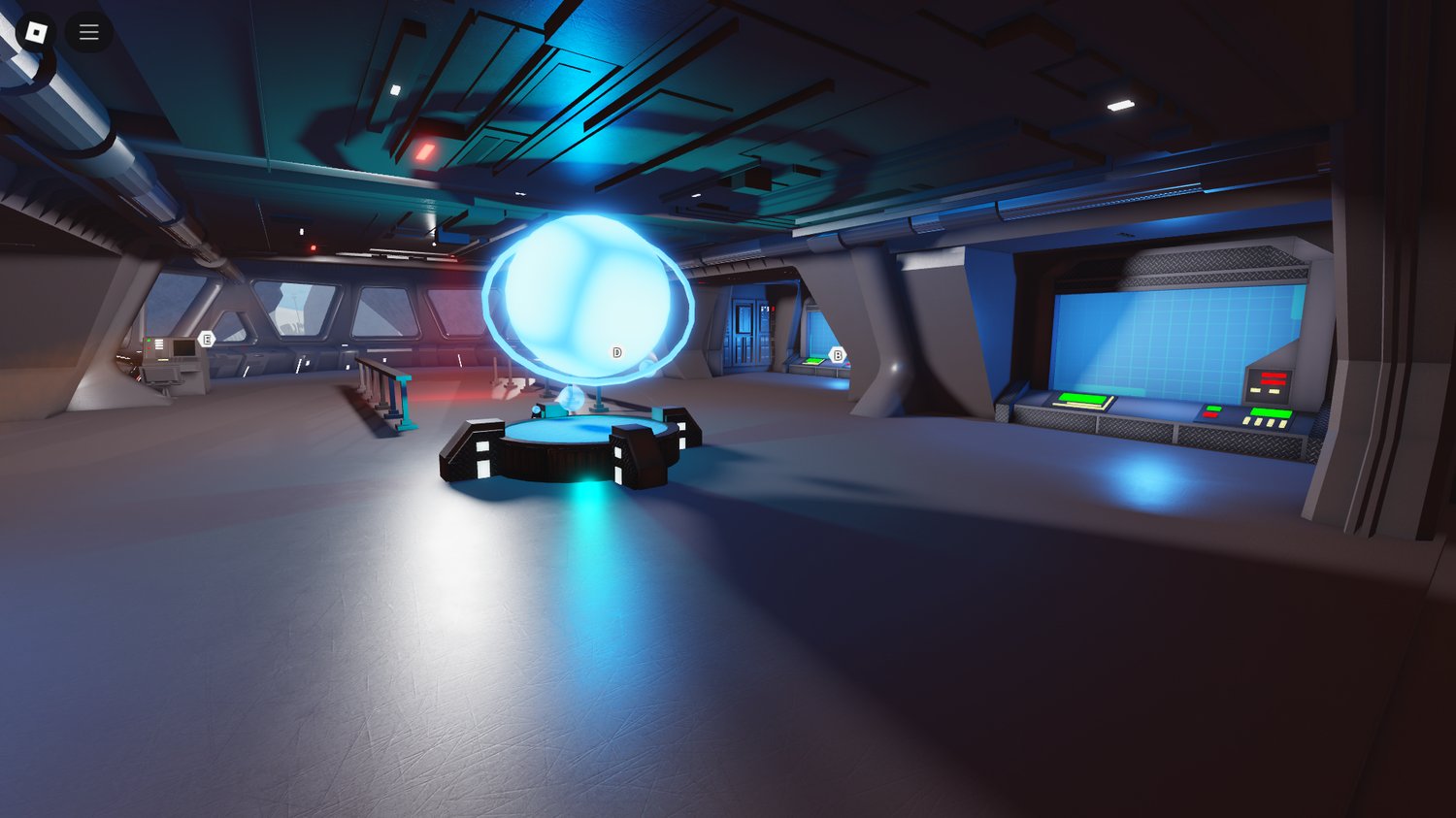 Detailed Roblox sci-fi environment for roleplay and war simulation