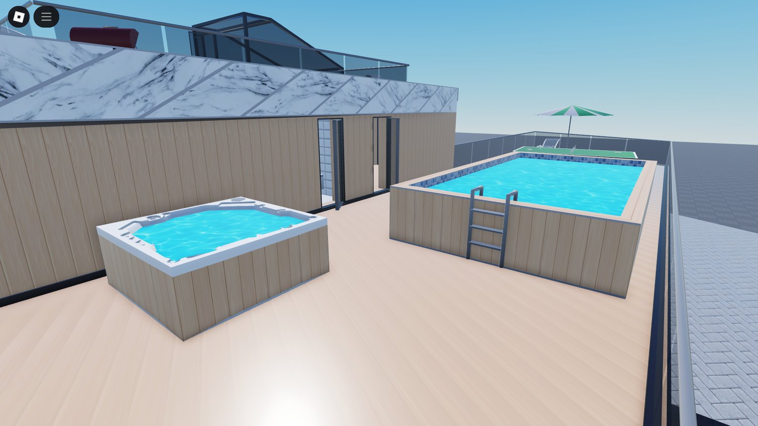 Full interior modern home build for Roblox roleplay