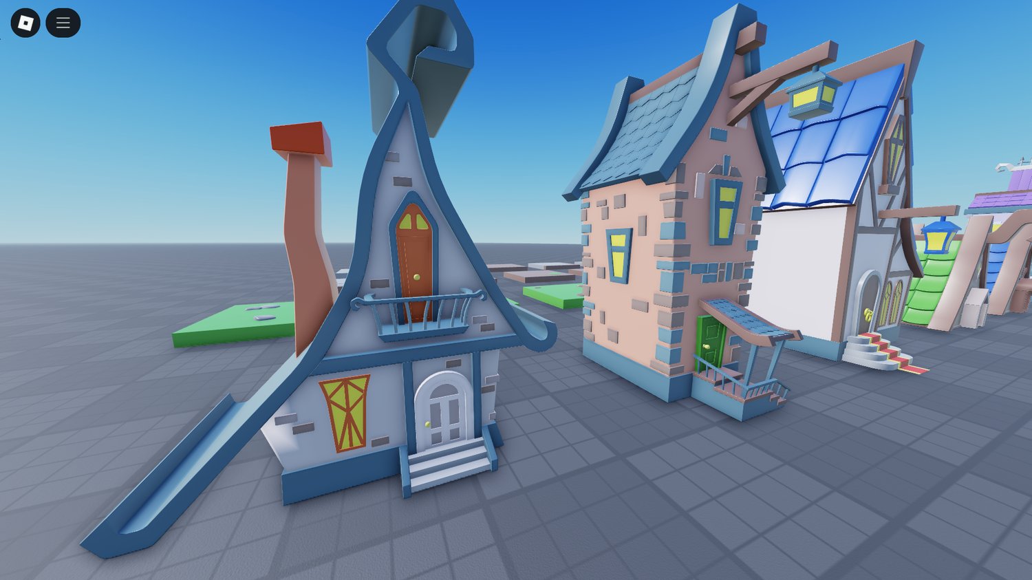 Optimized cartoon Halloween models for Roblox