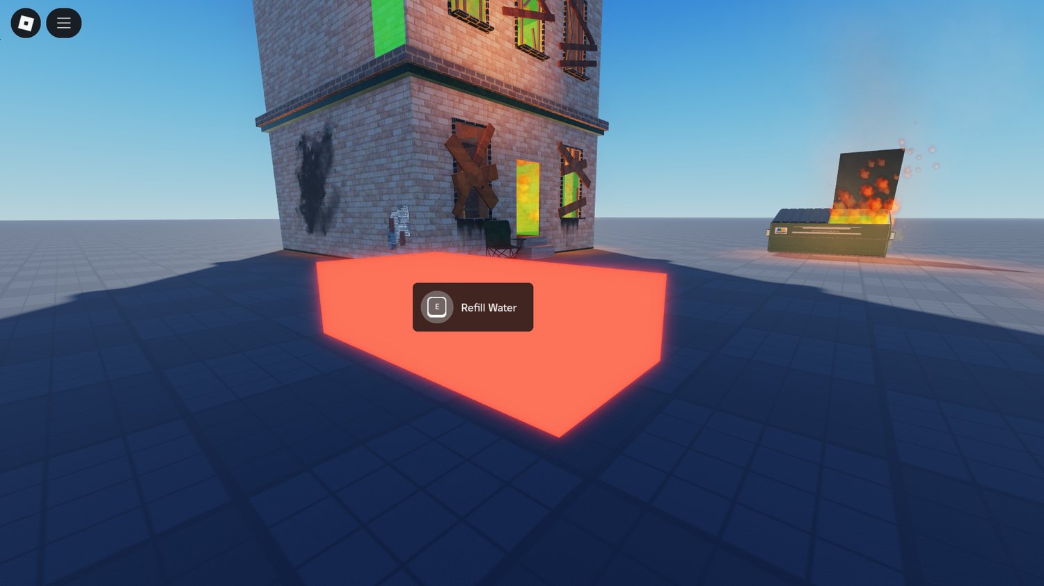 Dynamic flame simulation in Roblox games