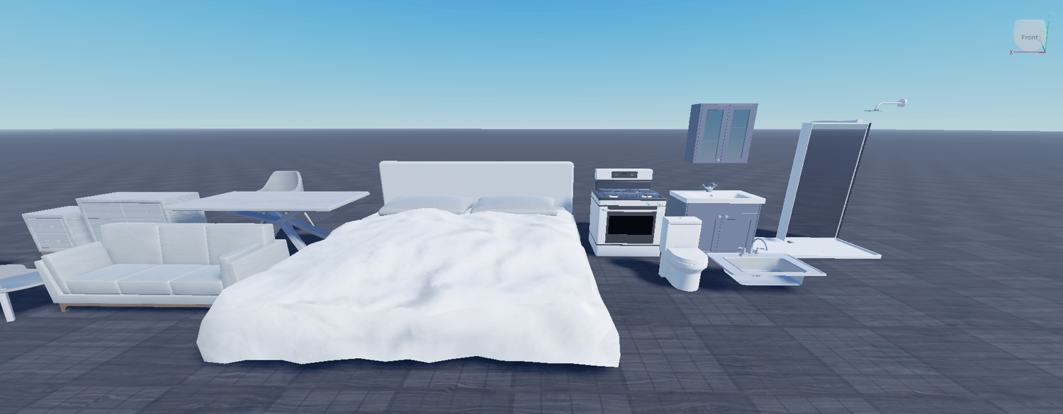 Roblox Modern Essential Apartment Furniture & Props Pack