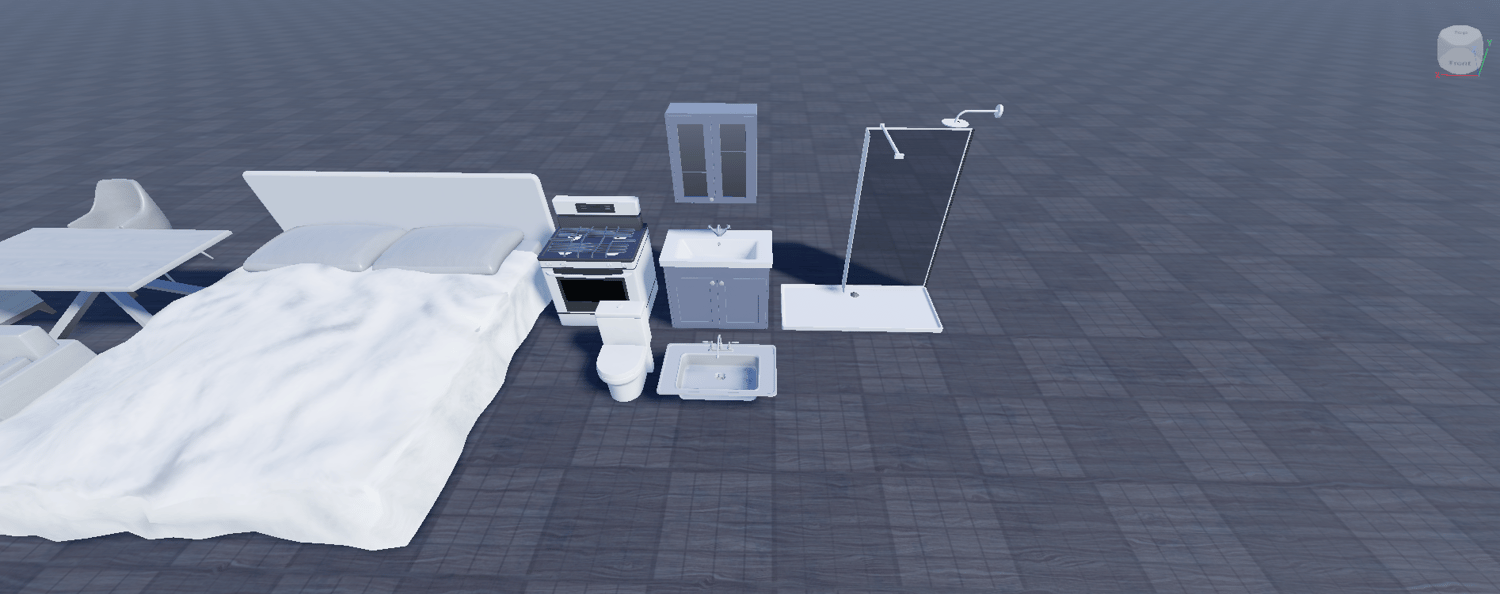 Roblox Modern Essential Apartment Furniture & Props Pack