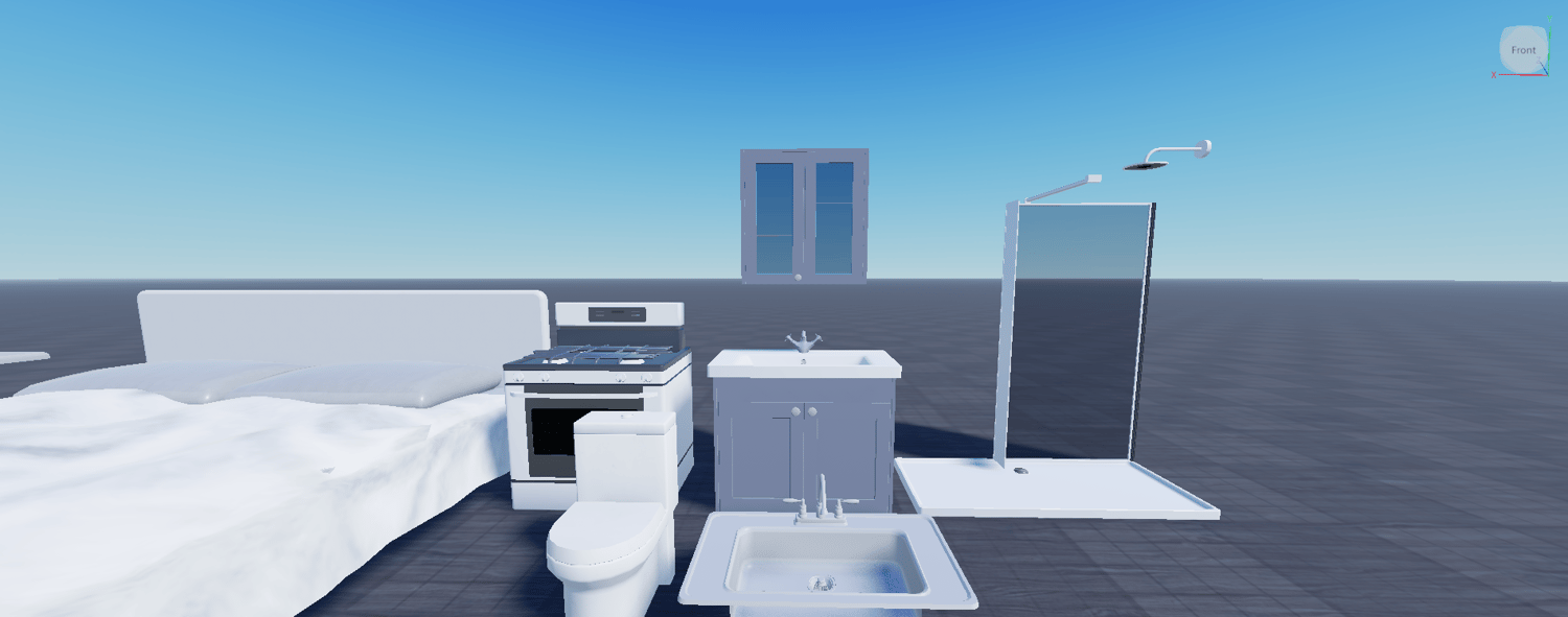 Roblox Modern Essential Apartment Furniture & Props Pack