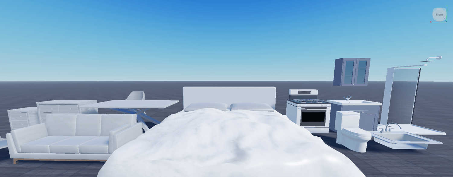 Roblox Modern Essential Apartment Furniture & Props Pack
