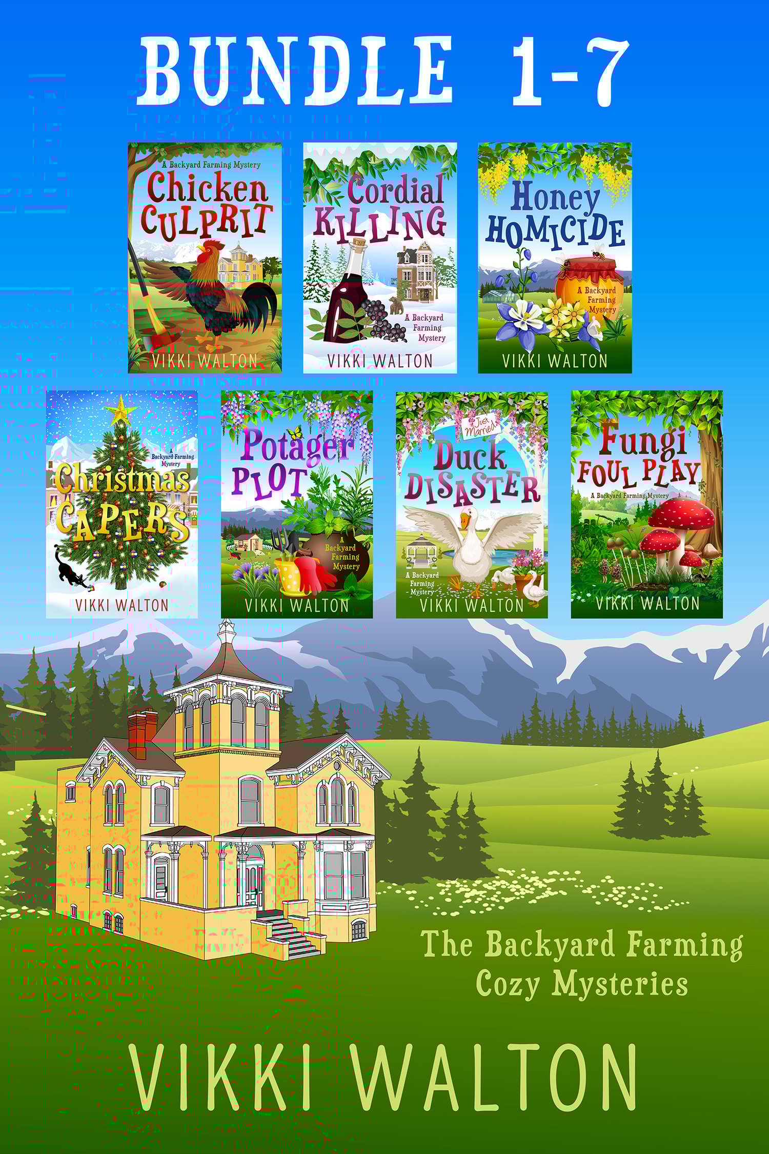 Seven covers of the series