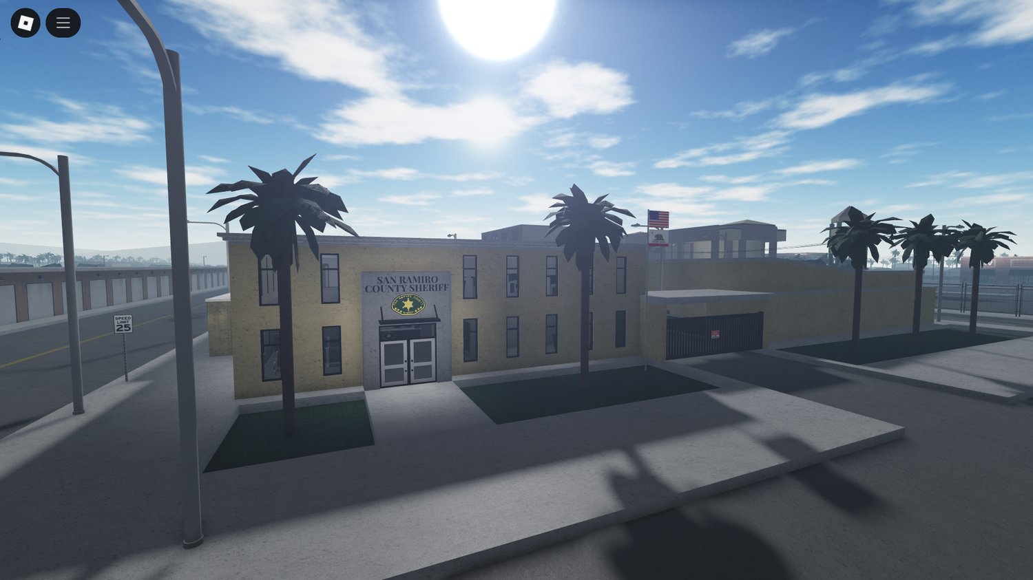 Commercial and residential buildings in San Ramiro County