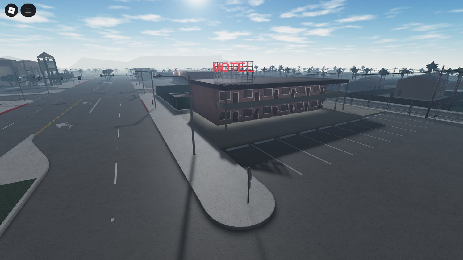 Immersive county map for roleplay and driving Roblox