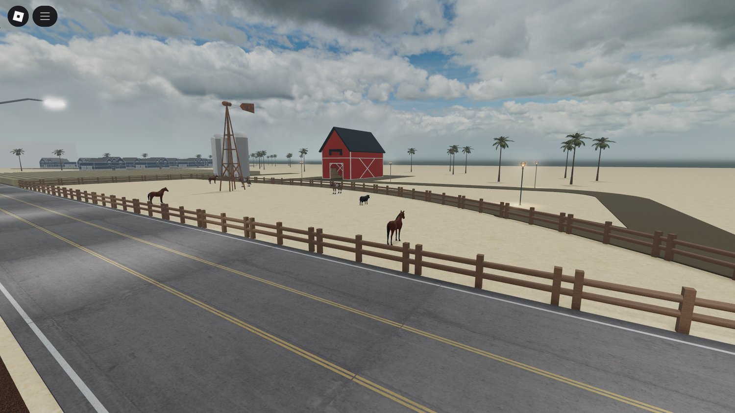 Roblox Nevada State open-world roleplay map