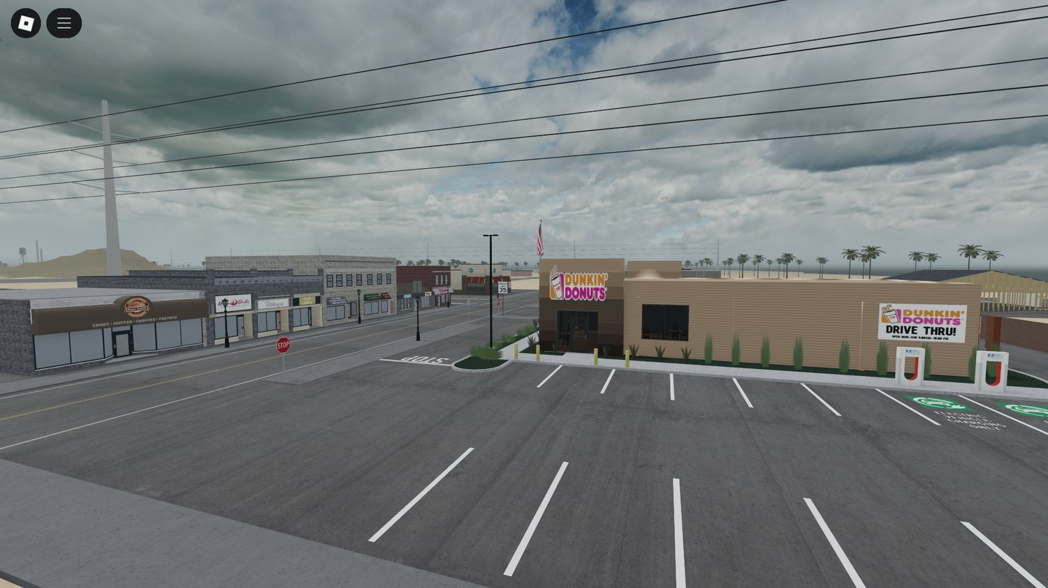 Large-scale roleplay environment for Roblox servers
