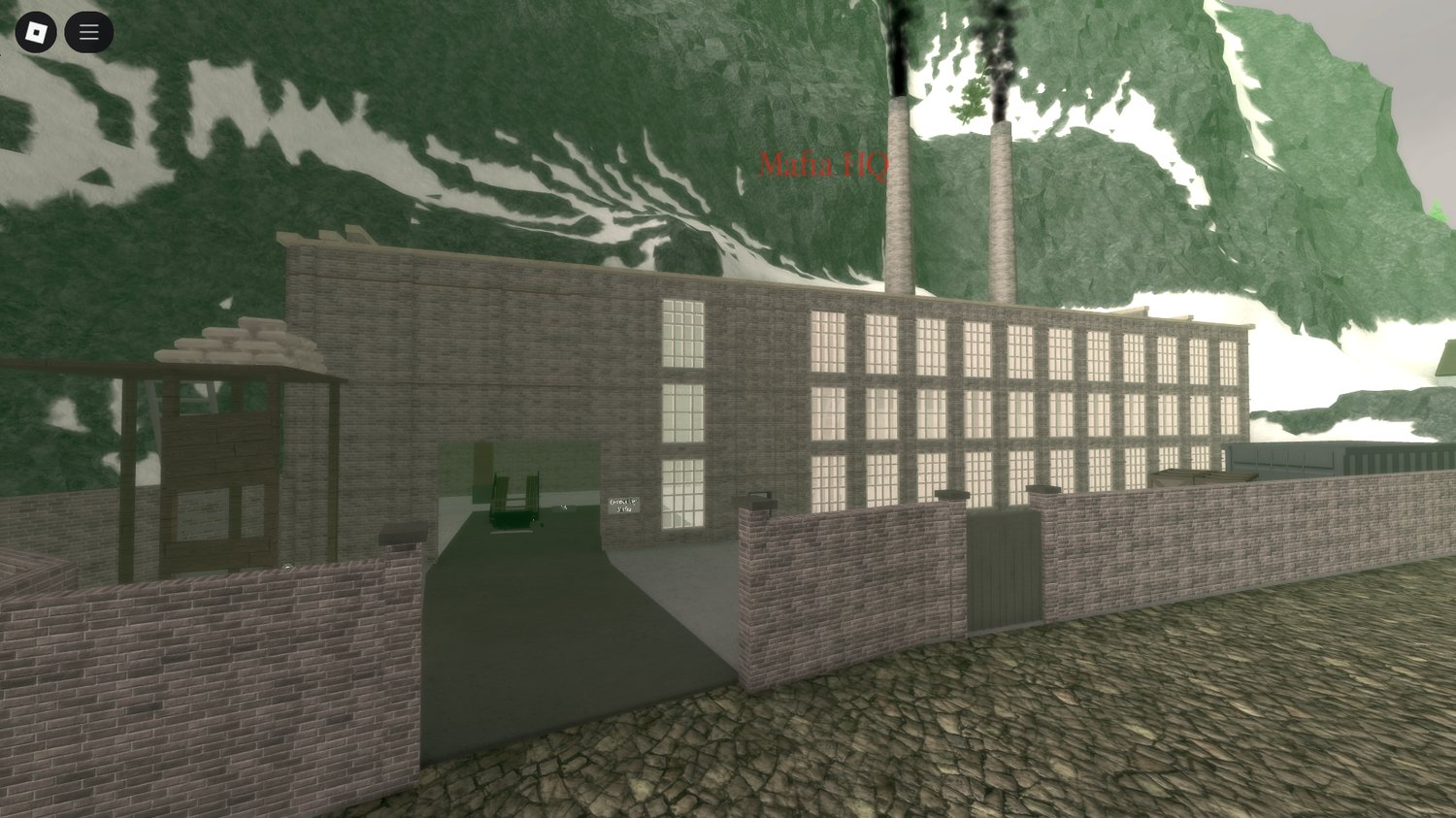 Government offices and commercial areas in Roblox