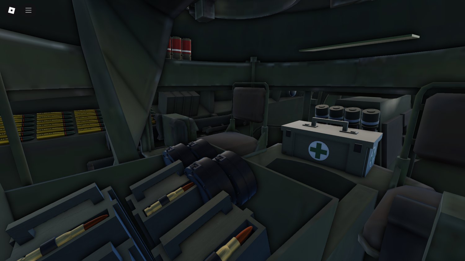 Multiplayer-ready tank for Roblox army servers