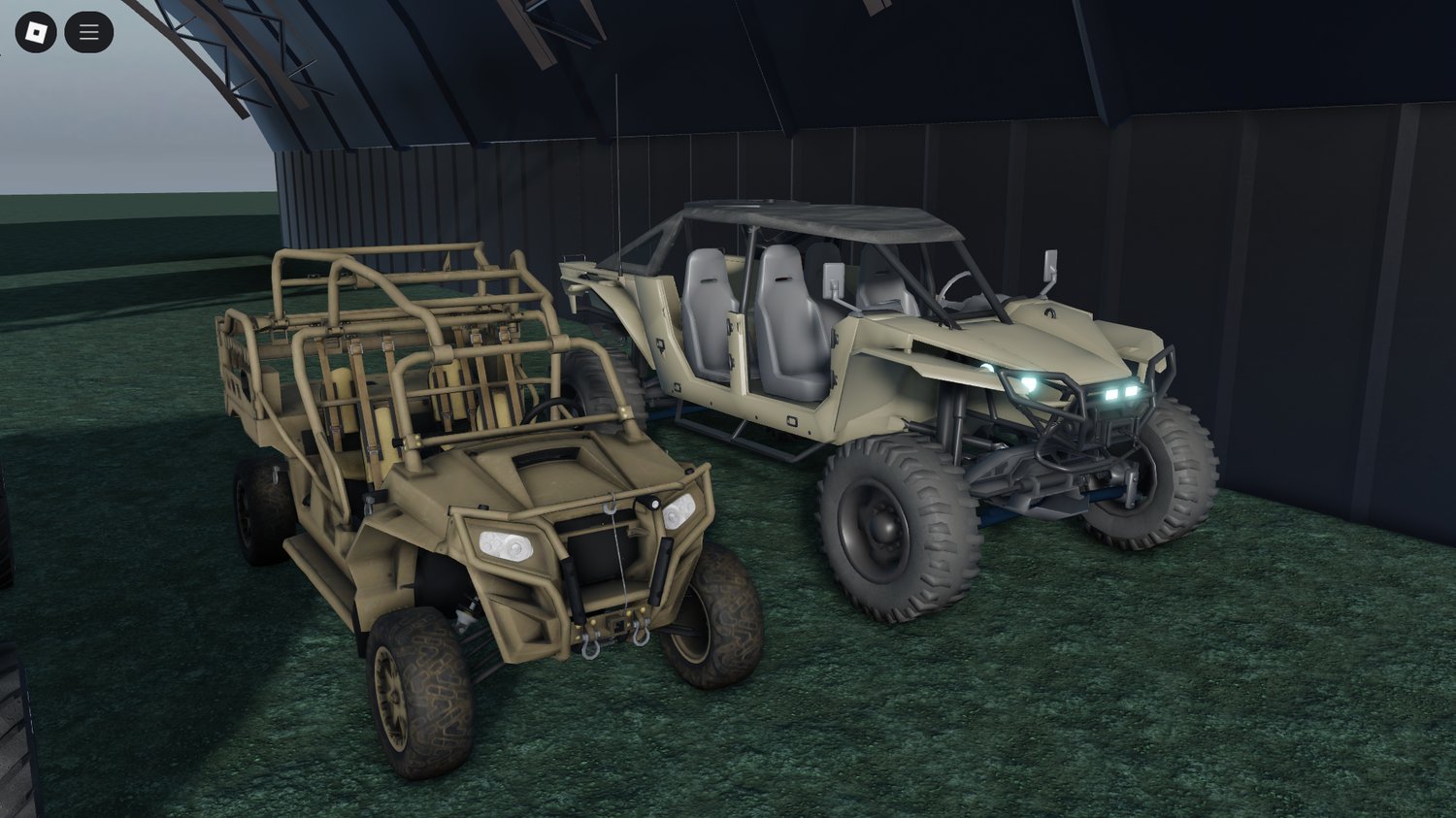 Roblox Toyota Hilux for army patrols