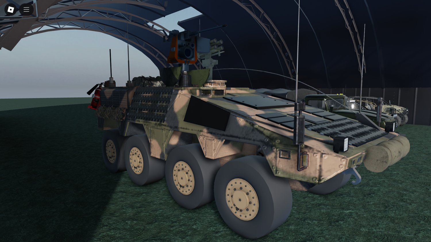 Boxer MRAV armored vehicle in Roblox