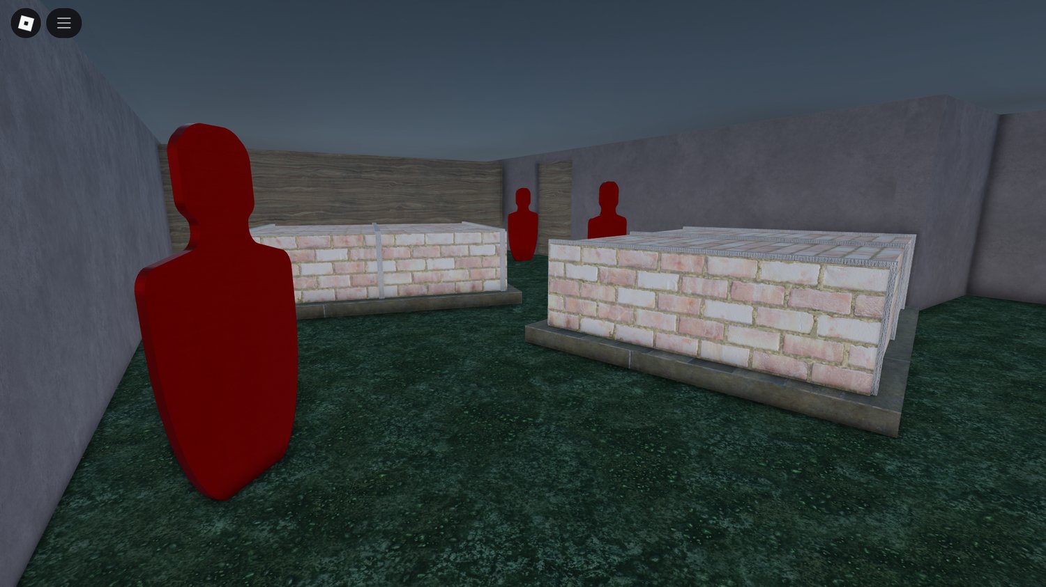 Modular tactical layout for coordinated drills in Roblox