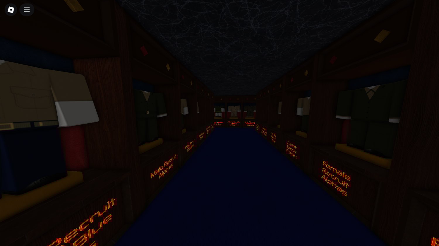 Authentic military exchange environment