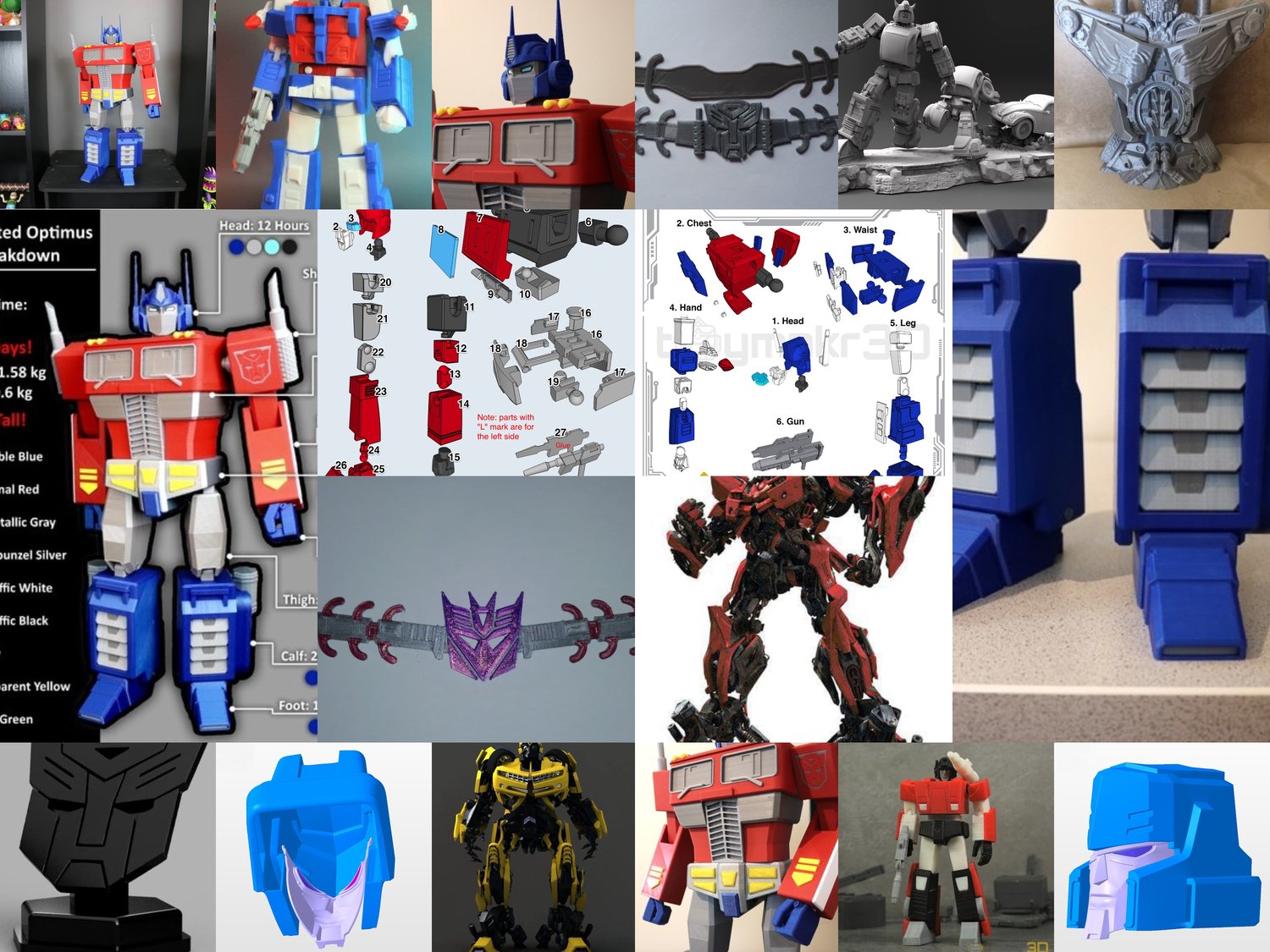 #TransformersSTL #OptimusPrimeSTL #Megatron3D #3DPrintRobots #STLFiles #CartoonSTL #3DPrintingCommunity