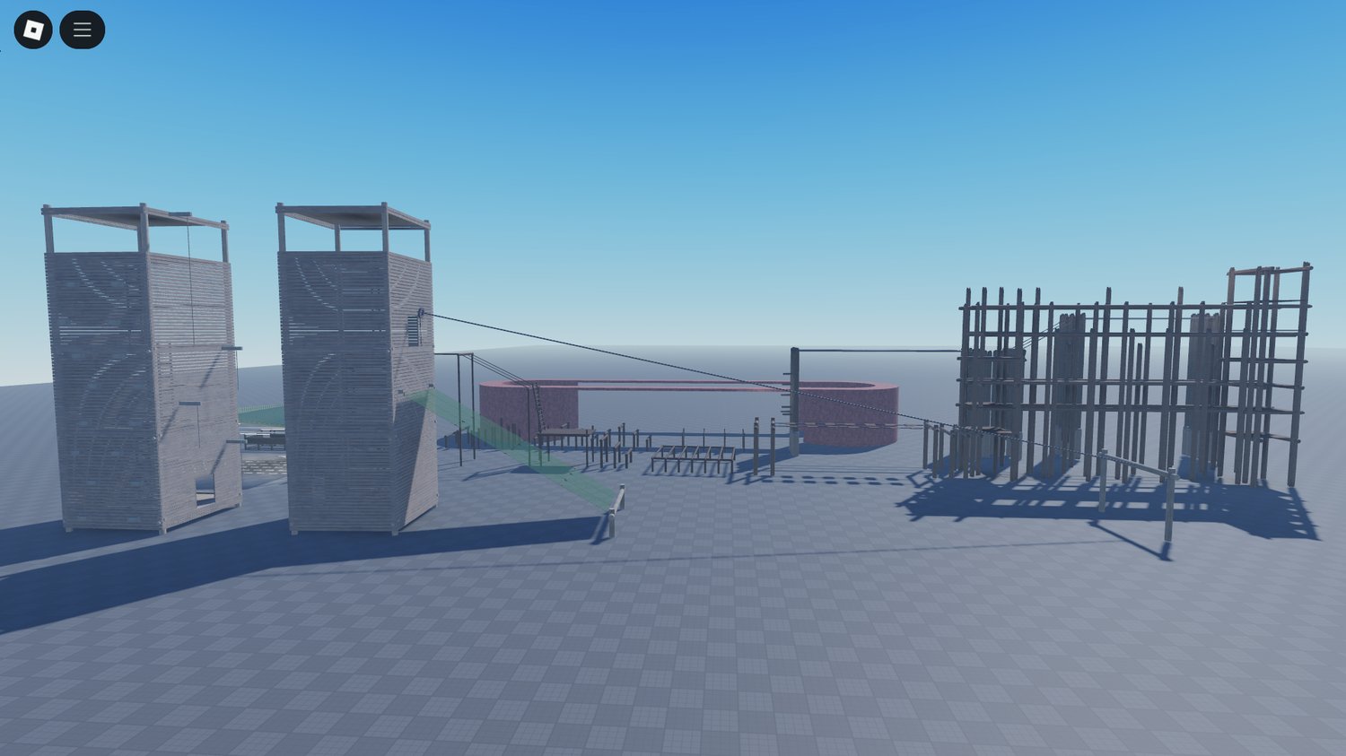 Roblox military obstacle course training pack