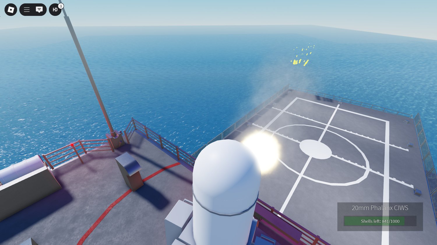 Controllable naval patrol vessel Roblox