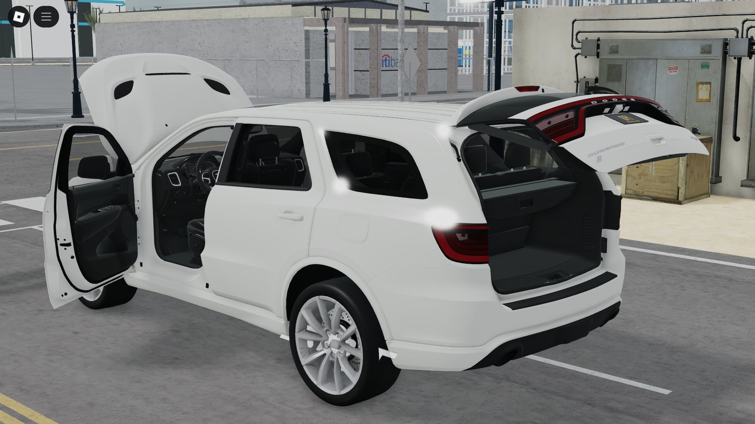 High-detail Dodge Durango model Roblox