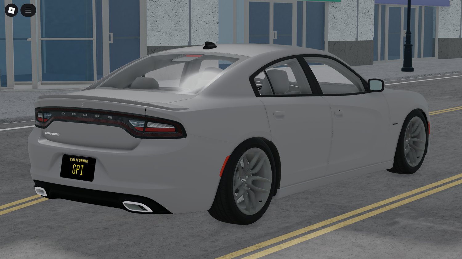 Dodge Charger with openable doors Roblox