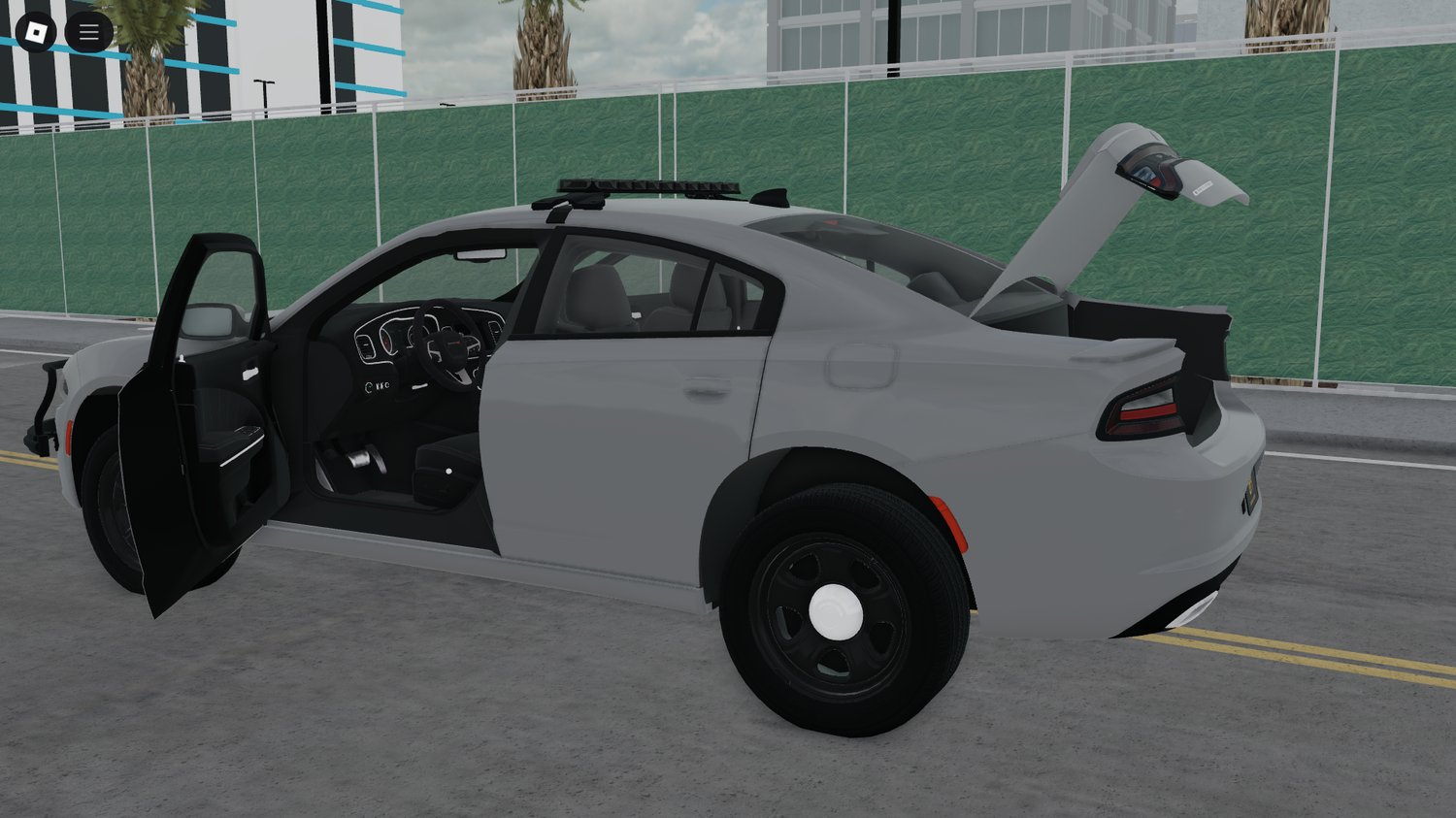 Smooth driving police car Roblox