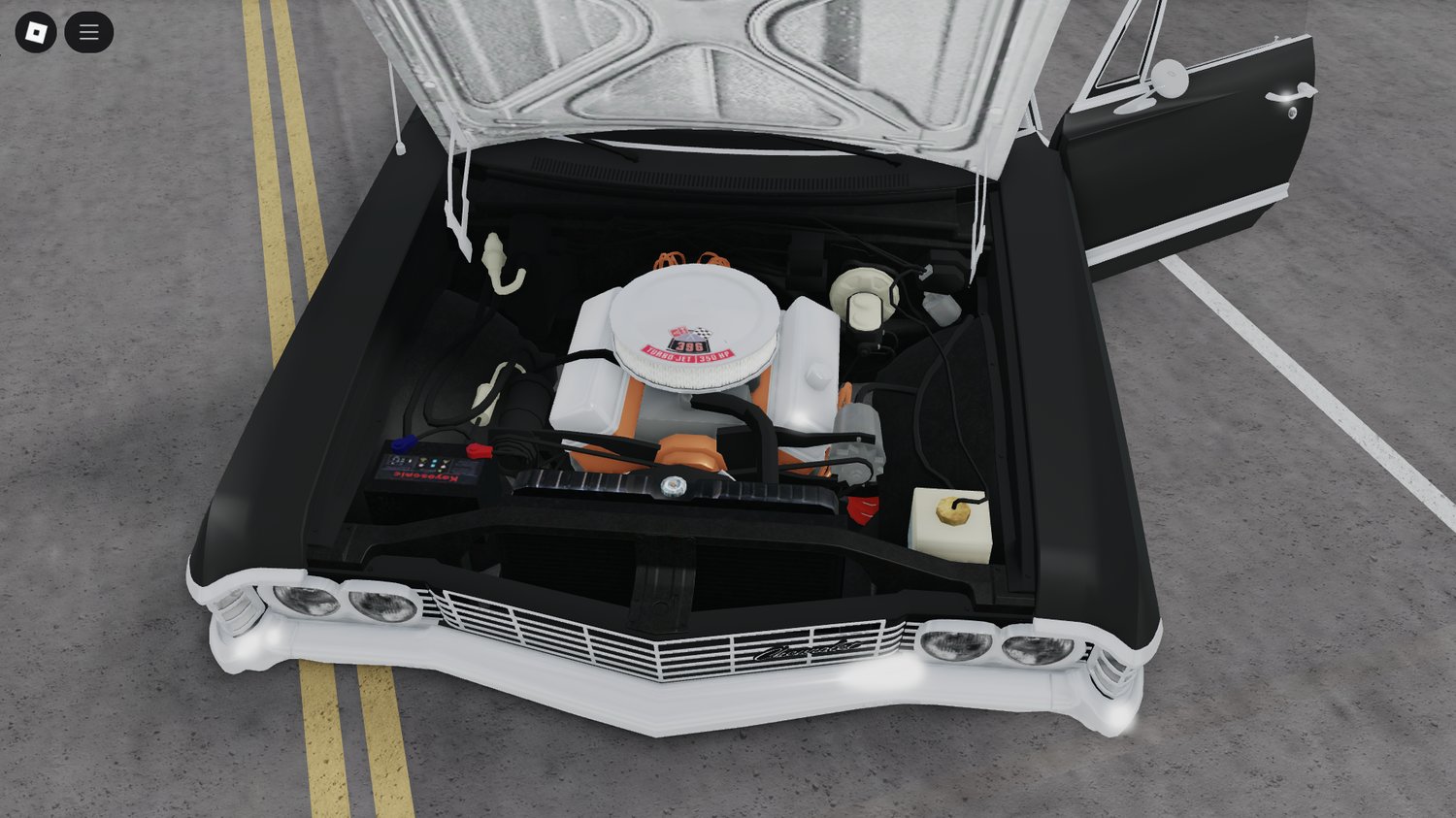Classic car driving experience Roblox