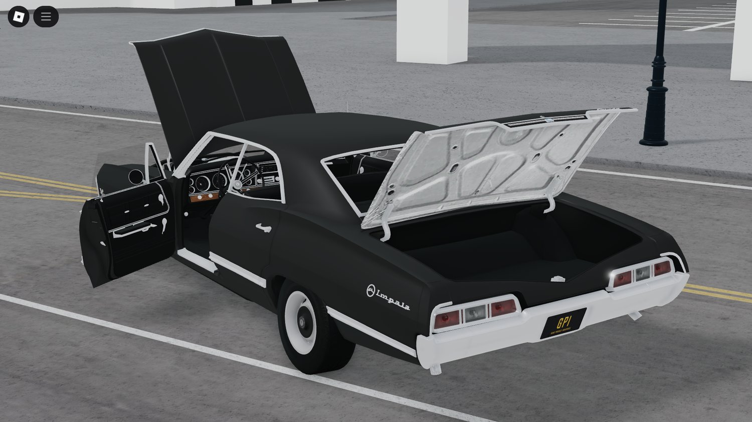 High-detail 1967 Chevy model Roblox