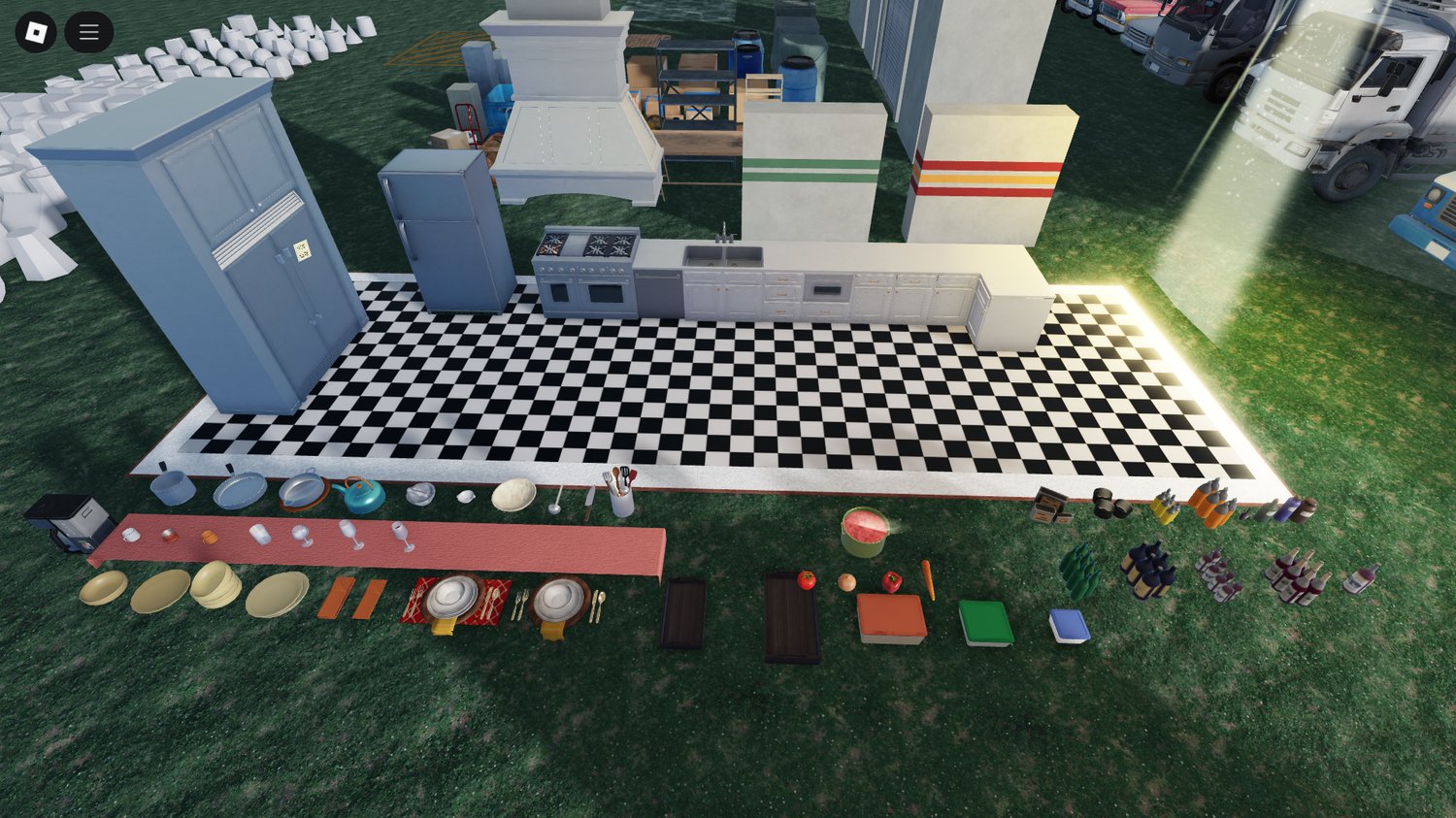 Fine dining interior decorations