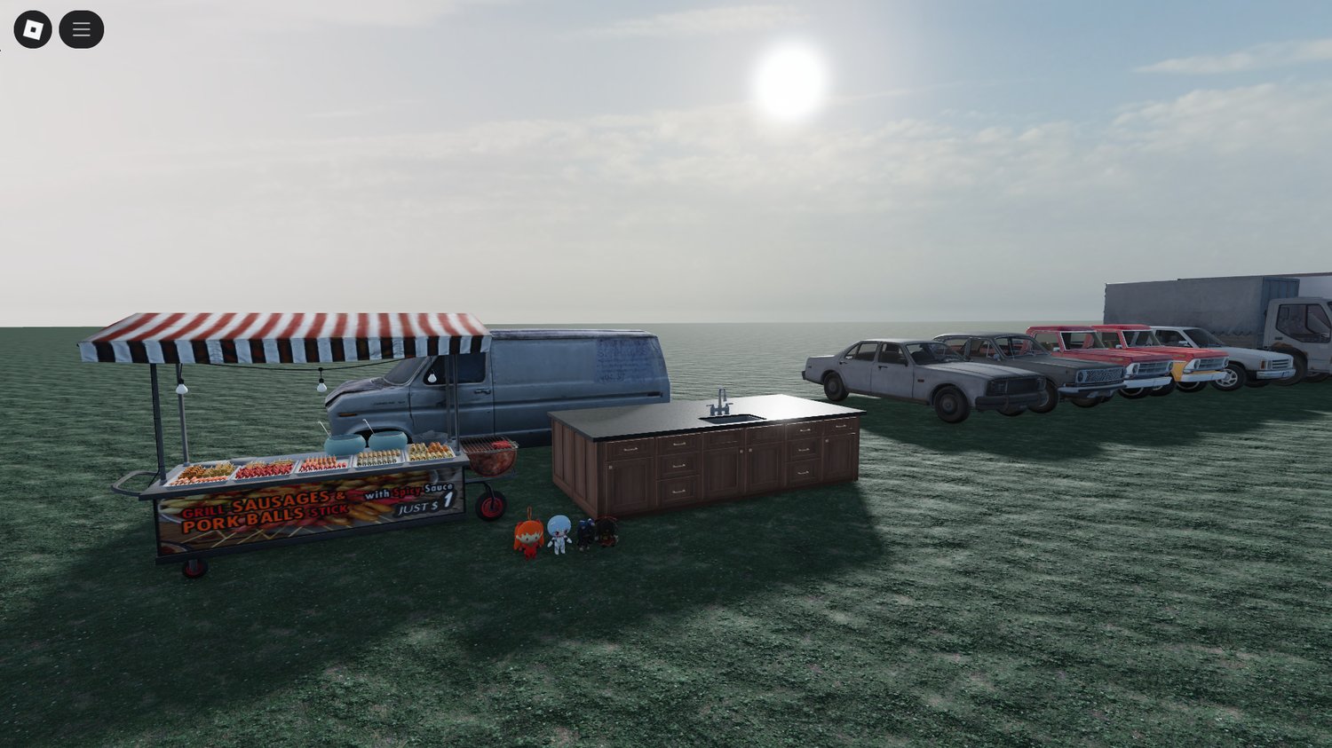Fast-food simulation setup for Roblox