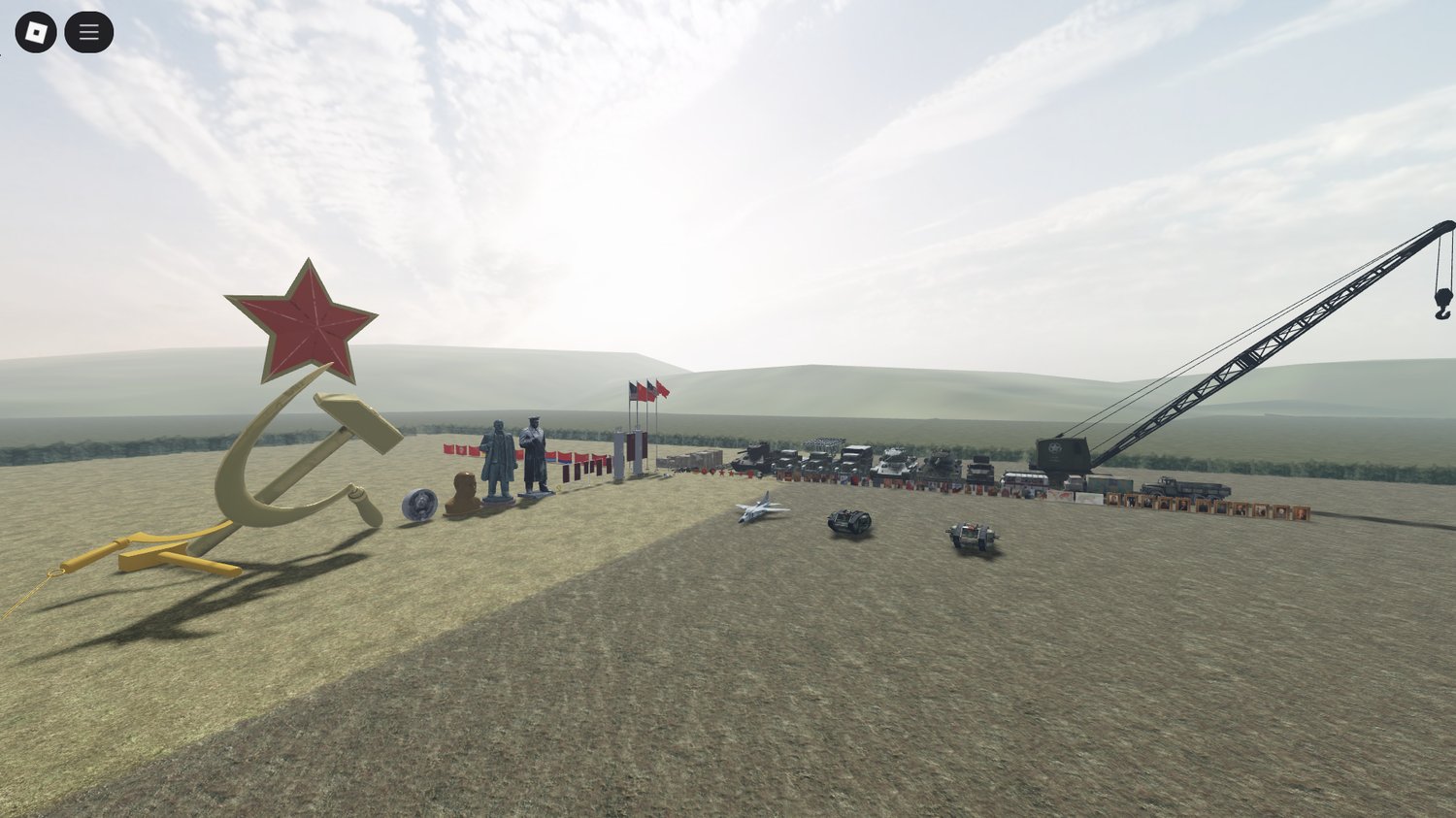 Roblox Soviet flag model