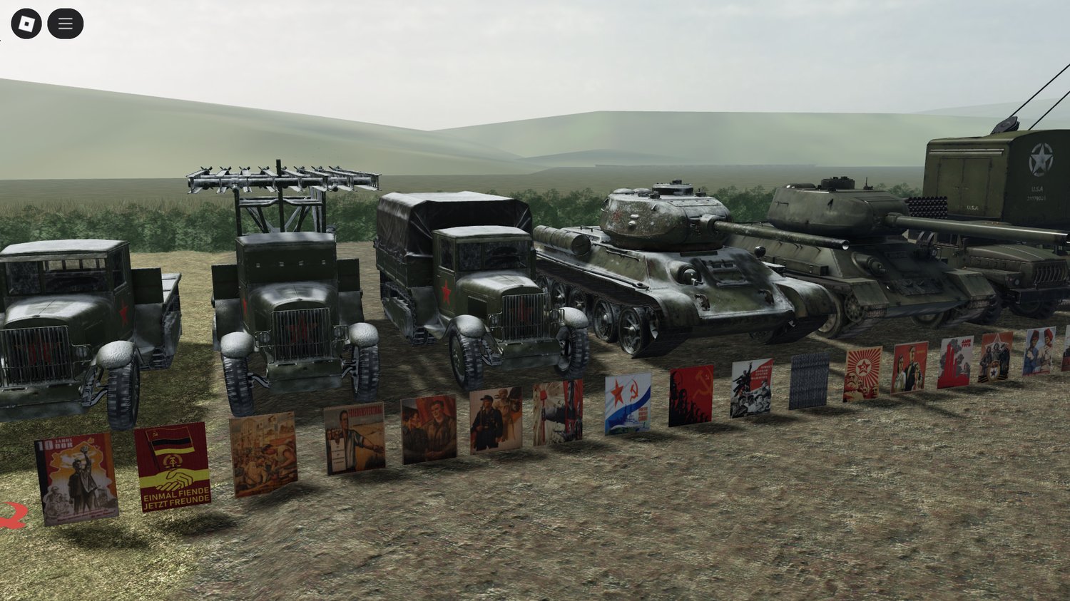 Authentic Soviet decor pack