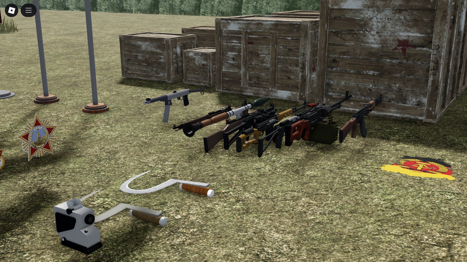 Roleplay-ready USSR badges and honors