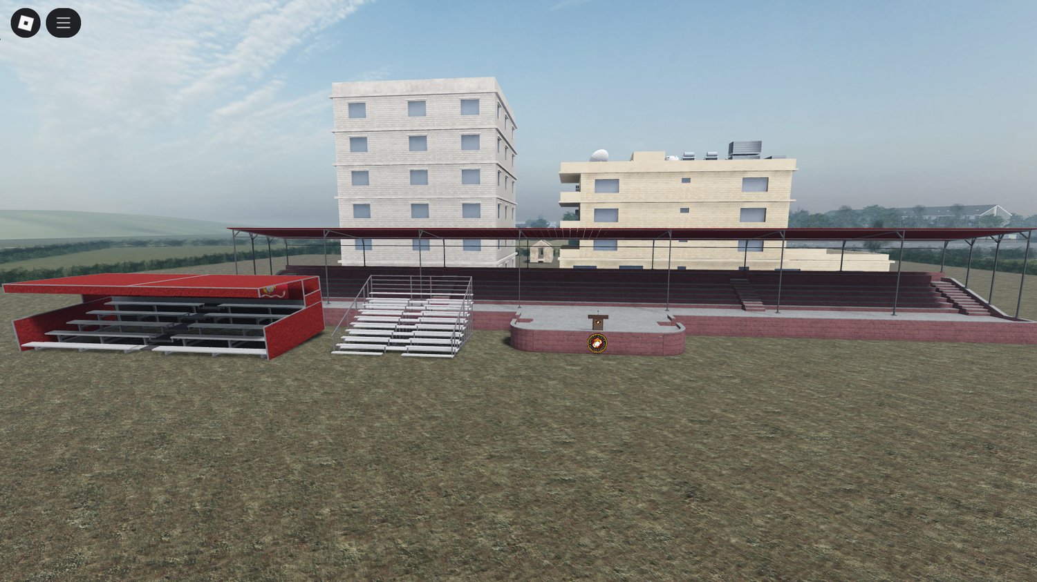 Historical war ruins for storytelling and reenactment