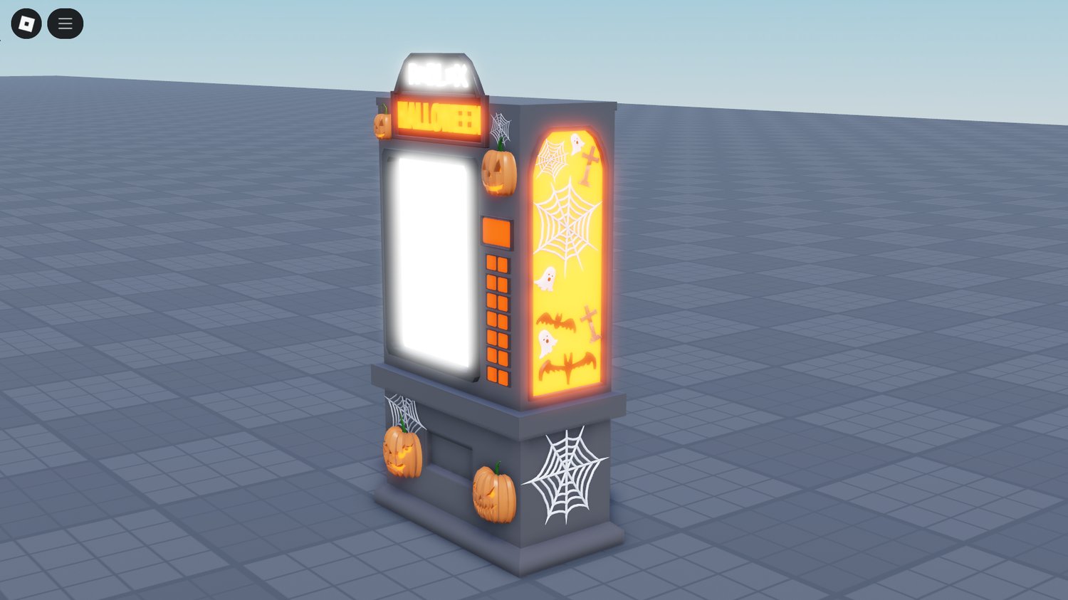Spooky decorative drink machine model Roblox