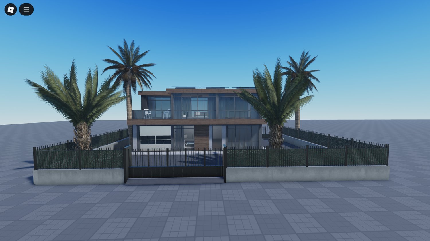 Roblox modern villa house model