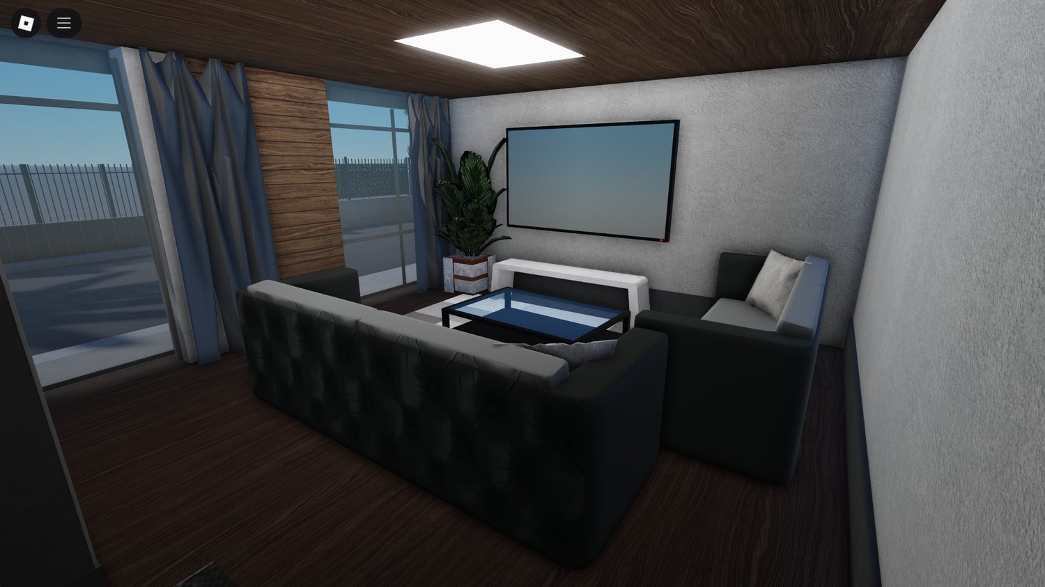 Modern house with interior Roblox
