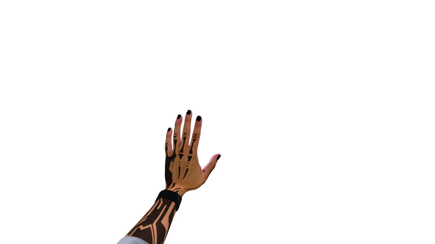 Wait Hand Gesture