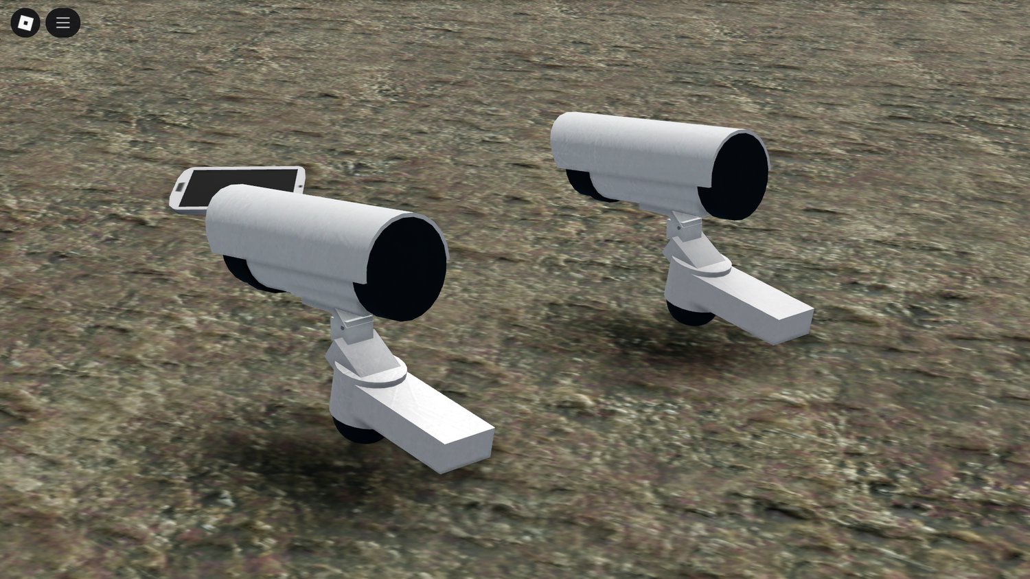 Interactive Roblox CCTV cameras