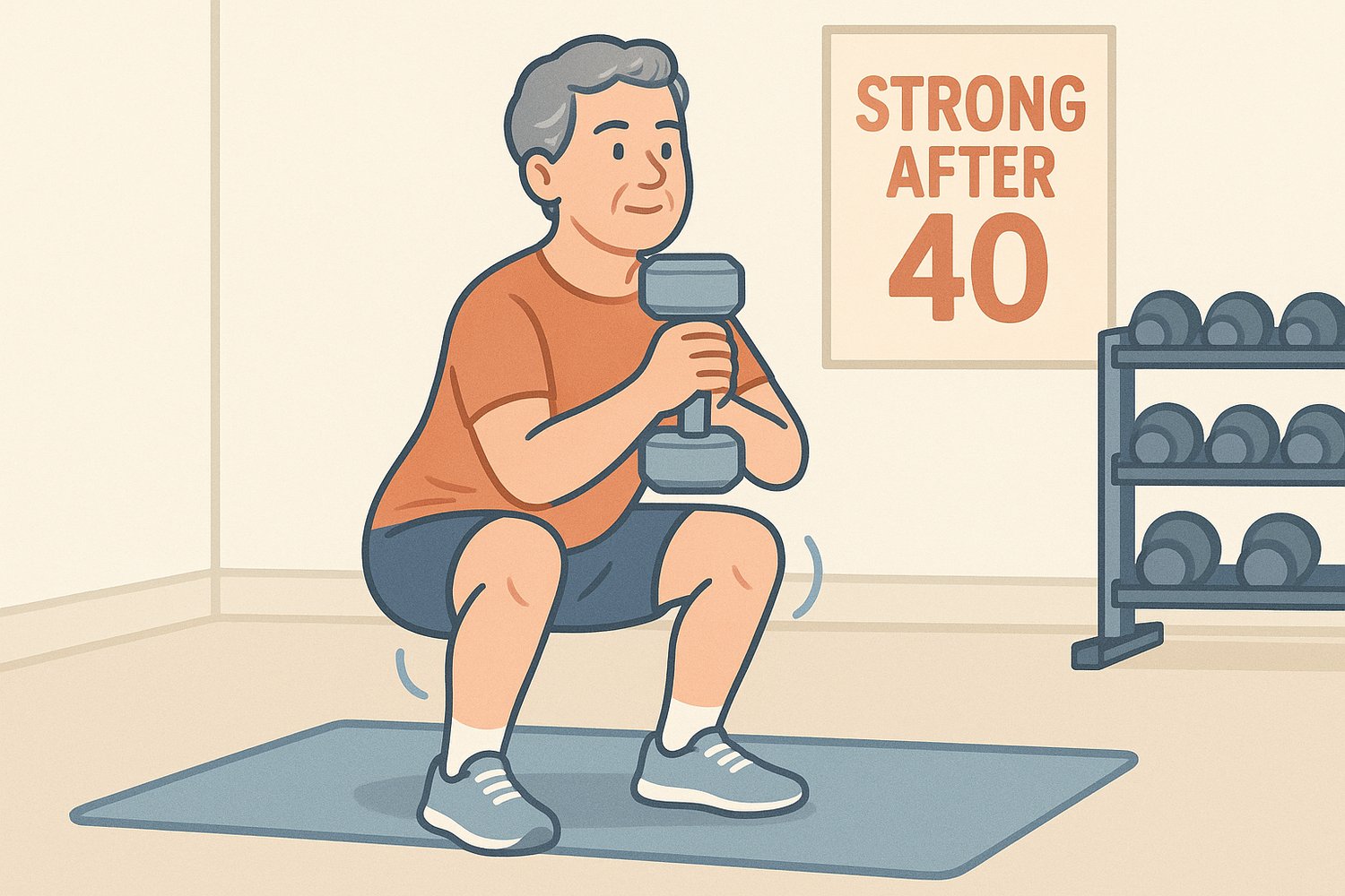 Strength After 40: A Simple 3-Day Plan to Rebuild Muscle and Protect Joints written by Stephan Earl