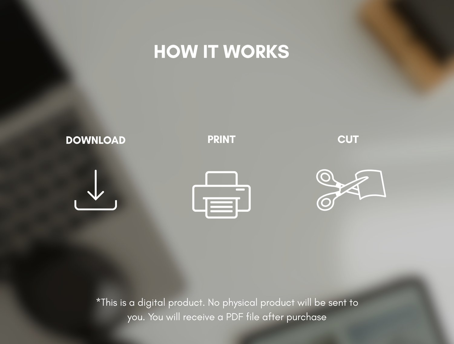 How it works: you will receive a downloadable PDF file. After downloading you can print them out and cut. Disclaimer: this is a digital product. No physical product will be sent to you.