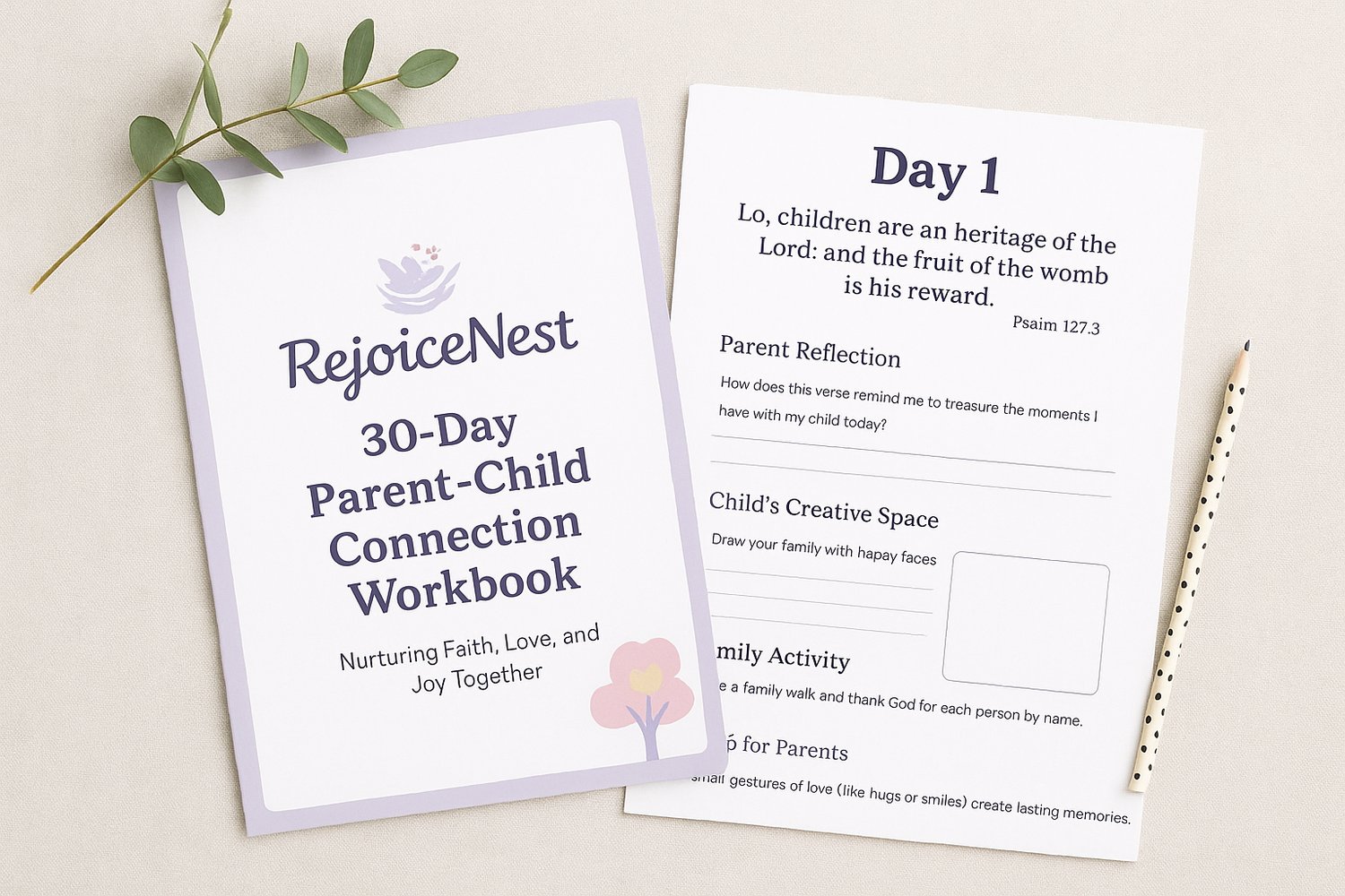 Nurturing Faith, Love & Joy 🌼 Faith-based digital printables, devotionals, and family workbooks designed to help parents and children grow closer to God and each other — one joyful day at a time. 💖